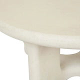 Petra Round Coffee Table Ivory