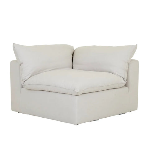 Madrid Retreat Corner Sofa Cloud Linen