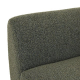 Madrid Curve Centre Sofa Green Boucle