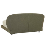 Madrid Mondo Queen Bed Moss Boucle