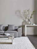 Airlie Slab Three Seater Sofa Brindle Grey