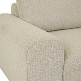 Kole Rise Three Seater Sofa Ash Boucle