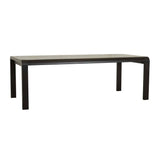 Charles Dining Table Matt Dark