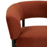 Jenson Chair Cinnamon Velvet