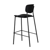 Lathan Bar Stool Tall Black Ash