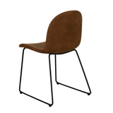 Smith Sleigh Leg Dining Chair Tan