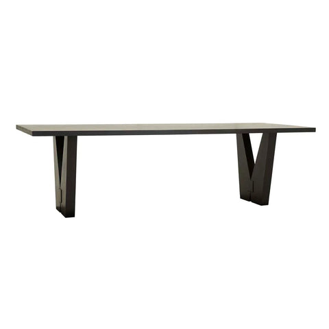 Piper Valley Dining Table Black Oak