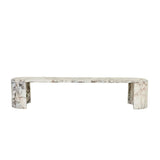 Amara Moon Bench Ocean Marble