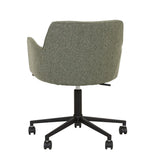 Lennox Office Chair Moss Tweed