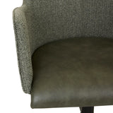 Lennox Office Chair Moss Tweed