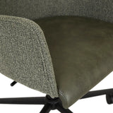 Lennox Office Chair Moss Tweed