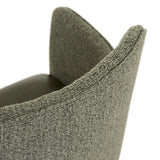 Lennox Office Chair Moss Tweed