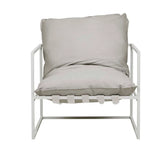 Aruba Frame Armchair Putty