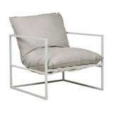 Aruba Frame Armchair Putty