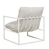 Aruba Frame Armchair Putty