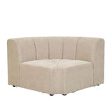 Juno Channel Round Corner Sofa Copeland Birch