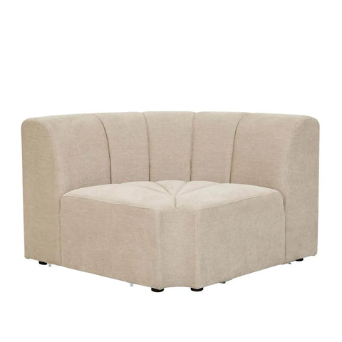 Juno Channel Round Corner Sofa Copeland Birch