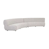 Juno Cloud Corner Arc Sofa Moon Rock