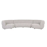 Juno Cloud Corner Arc Sofa Moon Rock