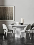 Livorno Dining Table Four Seater White Speckle
