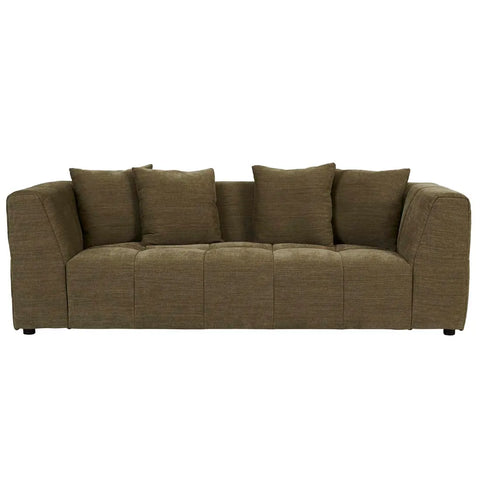 Sidney Slouch Three Seater Sofa Copeland Olive