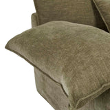 Vittoria Como Three Seater Sofa Copeland Olive