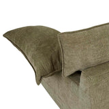 Vittoria Como Three Seater Sofa Copeland Olive