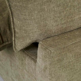 Vittoria Como Three Seater Sofa Copeland Olive