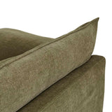 Vittoria Como Three Seater Sofa Copeland Olive