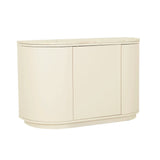 Oberon Crescent Marble Storage Unit Shell