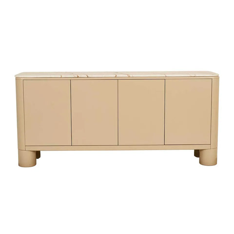 Frankie Marble Buffet Camel