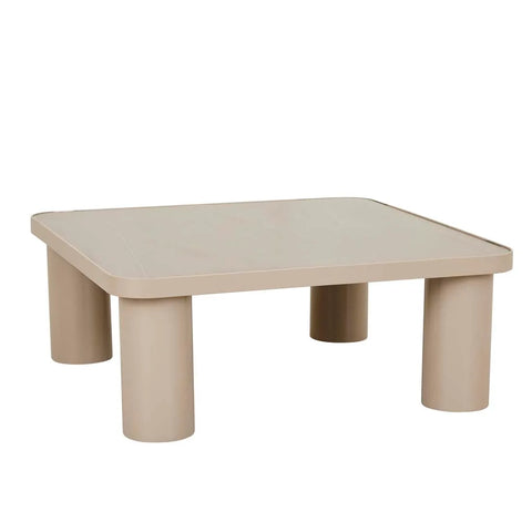 Frankie Outdoor Ceramic Coffee Table Clay