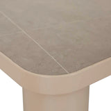 Frankie Outdoor Ceramic Coffee Table Clay