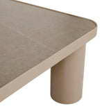 Frankie Outdoor Ceramic Coffee Table Clay