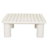 Frankie Outdoor Coffee Table White