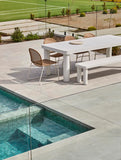 Frankie Outdoor Dining Table White