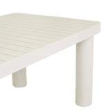 Frankie Outdoor Dining Table White