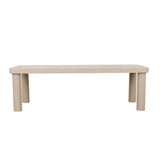 Frankie  Outdoor Ceramic Dining Table Clay