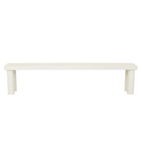 Frankie Outdoor Bench Seat White