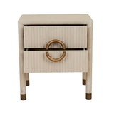 Odette Bedside Ivory