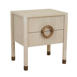 Odette Bedside Ivory