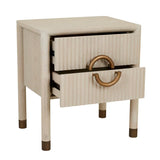 Odette Bedside Ivory