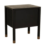 Odette Bedside Matt Black