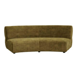 Juno Cloud Corner Arc Sofa Moss