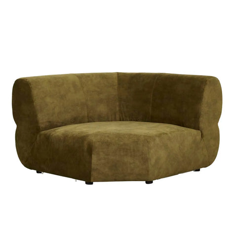 Juno Cloud Corner Sofa Moss