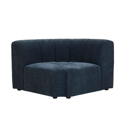 Juno Channel Round Corner Sofa Copeland Ink