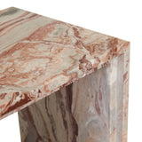 Ponte Side Table Red Marble