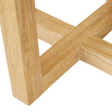 Eyre Side Table Natural Travertine Oak