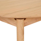 Abbott Round Coffee Table New Oak