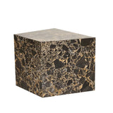 Canyon Block Side Table Portoro